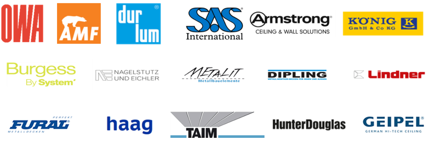 Cyanlite compatible Metal ceiling brands